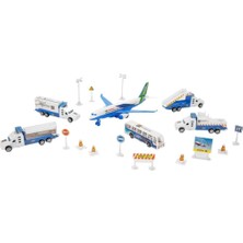 NW Nessi World 1012381 Yfn Mxx Oyun Set Havaalanı Uçaklı Ses Işıklı Byk Mv