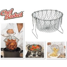 Balkan Grup Chef Basket Çok Fonksiyonlu Pratik Süzgeç