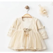 Işıl Baby Dantelli Kız Elbise Saç Bandı