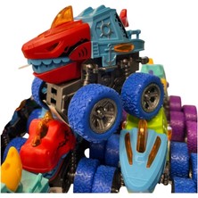 NW Nessi World SH40935 Sürtmeli Araba Köpekbalığı Işıklı Pls-Zrv