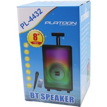 Hobilinka Bluetooth Mikrofon - Kumandalı Speaker Işıklı 2400MAH 256X228X421MM 20W - 100HZ-20KHZ - 85DB Pl-44