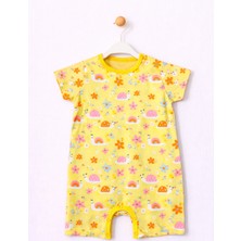 For My Baby Yazlık Desenli Kız Bebek Tulum