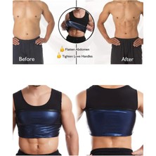 Feyza Design Erkek ve Kadın Ter Artırıcı Sauna Yeleği Spor Aksesuarı