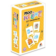Feyza Design 1500 Kelime Kavramlar 24 Kart Okul Öncesi Eğitim Seti