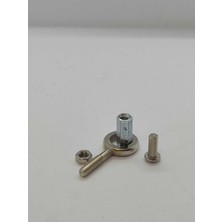 Feyza Design Elektrikli Scooter Katlama Menteşe Mil Vidası - Gri