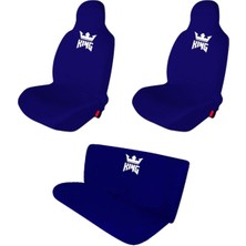 Antwax Renault Megane King Penye Oto Koltuk Kılıfı Ön Arka Takım Lacivert