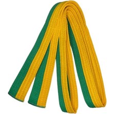 Feyza Design Renkli Taekwondo Kuşak - Sarı Spor Aksesuarı