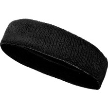 Feyza Design Siyah Havlu Kafa Bandı - Spor ve Outdoor Aksesuarı