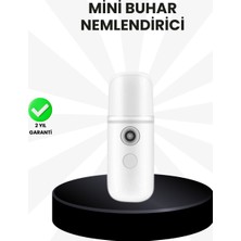 Hobilinka Kablosuz Şarjlı Mini Buhar Nemlendirici – Cilt ve Ortam Için Taşınabilir Akıllı Cihaz