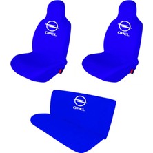 Antwax Opel Combo Ay Yıldız Oto Koltuk Servis Kılıfı Ön Arka Takım Mavi