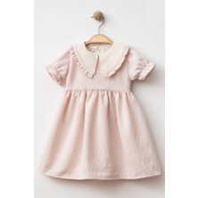 Baby Corner Fırfırlı Bebe Yaka Kız Bebek Elbise