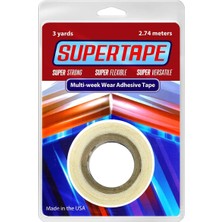 True Tape ''True'' Tape Supertape™ Rulo 3 Yards (2,74M) Şeffaf Protez Saç Bandı Akrilik Malzeme