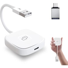 Hobilinka Apple iPhone Usb+Lightning Carplay Mirror Adaptör Çevirici -Youtube Netflix Tiktok Video Yansıtı