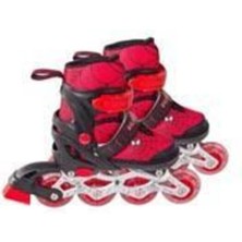 Feyza Design Çocuk Pateni 35-38 Kırmızı Spor ve Outdoor Ekipmanı