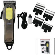 Hobilinka Kesim Ayar Mandallı USB Şarjlı - LCD Göstergeli Saç Kesme Traş Makinesi Gövde Krom Kaplama