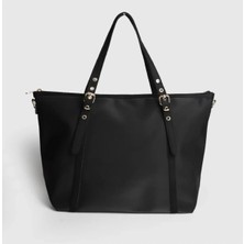 Kadın Saten Büyük Boy Omuz Çantası