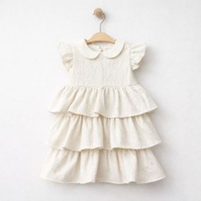 Baby Corner Fırfırlı Kız Bebek Elbise