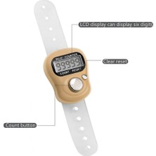 Feyza Design Dijital Spor Sayacı ve Zikirmatik Yüzük Tesbih