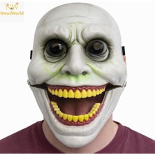 urfakent bilişim ve medya danışmanlık Hareketli Çene Mekanizmalı Korku Maskesi Yeşil