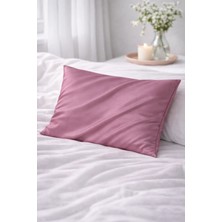 Defne Apollon İpekçilik %100 Ipek Yastık Kılıfı 50 x 70 cm - Gül Kurusu