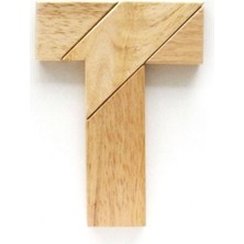 Feyza Design Çocuklar Için Renkli Ahşap Zeka Oyunu - Eğlence ve Öğrenme