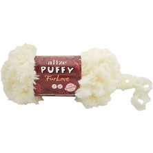 Alize Puffy Furlove El Örgü Ipi 62 Krem