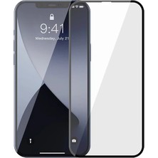 Hobilinka Baseus Iphone 12 Pro Max 6.7  0.3mm 3D Full Tempered Cam Ekran Koruyucu 2ADET SET-(5775)