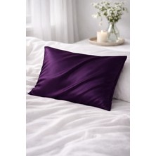 Defne Apollon İpekçilik %100 Ipek Yastık Kılıfı 50 x 70 cm - Mor