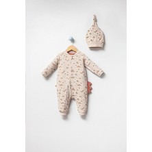 By Bubbles Dinazor Desen Fermuarlı Bebek Tulum