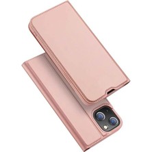 Hobilinka Dux Ducis iPhone 14-13 6.1inç Kılıf Kapaklı Flip Cover Kılıf Skinpro SERIES-(5775)