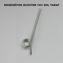 Feyza Design Power Scooter Uyumlu Enjeksiyon Yay Sol Taraf - Gri