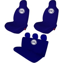 Antwax Fiat Linea Penye Oto Koltuk Kılıfı - Marka Logo Baskılı - Laciver