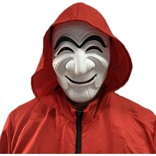 VeraGlobe Buğz Koreli Hırsız Teatral Hahoe Maskesi - Para Heist Maskesi - Dali Maskesi