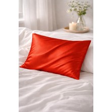 Defne Apollon İpekçilik %100 Ipek Yastık Kılıfı 50 x 70 cm - Nar Çiçeği