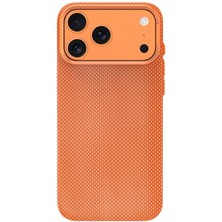 Piili Iphone 17 Pro Kevlar Serisi Magsafe Telefon Kılıfı - Turuncu