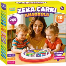 Feyza Design Yenidoğan ve Çocuklar Için Eğlenceli Zeka Çarkı Oyunu