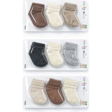 Yetiş Socks Bebek Kaydırmaz Tabanlı Çorap