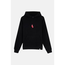 Boxing Gloves Supersoft Cepli Hoodie - Siyah