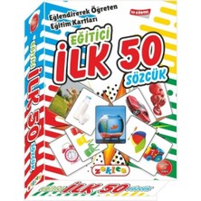 Feyza Design Eğitici Ilk 50 Sözcük - Zeka Gelişim Kartları