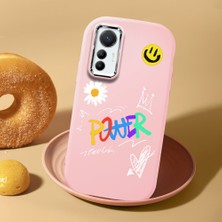 Ucuc Mi 12 Lite Uyumlu Darbe Emici Kamera Korumalı Pembe Silikon Kılıf