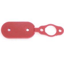 Feyza Design Kırmızı Manyetik Kapak Elektrikli Scooter Portu Koruyucu