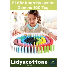 Feyza Design Renkli Domino Eğitici Oyun Seti 3 Yaş ve Üzeri Çocuklar Için