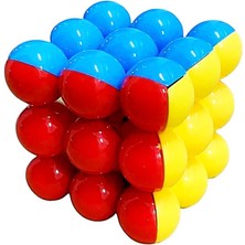 Feyza Design Yuvarlak Sabır Küpü Rubik Küp Zeka Oyuncağı (218-H22)