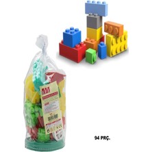 Feyza Design 94 Parça Pvc Zeka Blokları - Eğitici Oyuncak For Ages 3-4