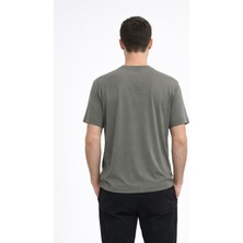 Cazador Erkek Modal Kumaş Basic Regular Fit 44105 Haki