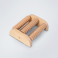 Feyza Design Ahşap Ayak Masaj Aleti - Bej Renkli Spor Aksesuarı