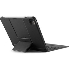 Hobilinka Dux Ducis iPad Pro 12.9 2022/2021/2020 Sk Series Kablosuz Bluetooth Klavye Touchpad KILIF-(5775)