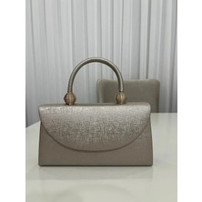 Kadın Simli Zincir Uzun Askılı Abiye Çantası