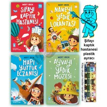 Timaş Çocuk Mert Arık 4 Kitap Set - Şifayı Kaptık + Naneyi Yedik +  Ayvayı Yedik + Hapı Yuttuk