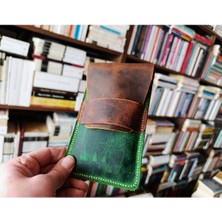 Mahfuz Gerçek Deri Özel Kalemleriniz Için Kalemlik Kalem Kutu ( 5*6 Kalem Için ) 28 cm \ 9.5 cm NLU408